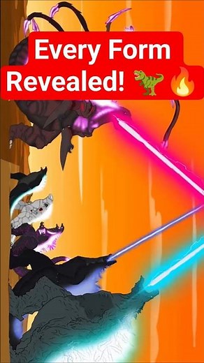 Godzilla Multiverse Madness: Every Form Revealed! 🦖🔥
