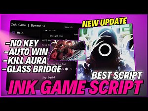 🖋️BEST Ink Game GUI Script | Auto Win, Unlock Paid Powers, Guards Power & More | Roblox 2025 KEYLESS