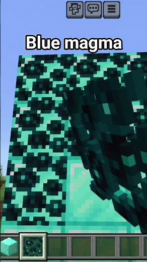 how to make blue magma in minecraft