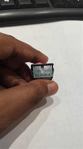 rs 12 red 2 pin short leg #rockerswitch