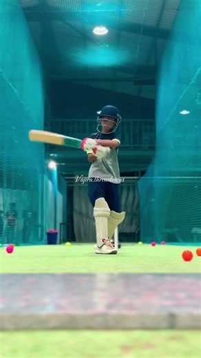 Young Cricketer Learning the Pull Shot 👦🏏🔥 Cricket Coaching Session