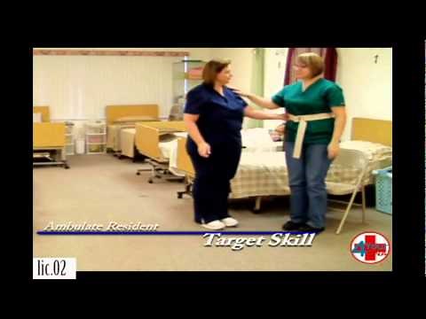 Ambulate a Patient With a Gait Belt CNA Skills