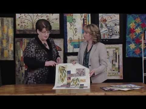 Raw Edge Machine Appliqué and Machine Quilting with Amanda Daly from Great Australian Quilts #5