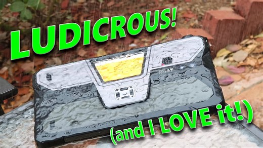 8849 Tank Pad Tablet Review; RUGGED, Powerful, Projector, AFFORDABLE!