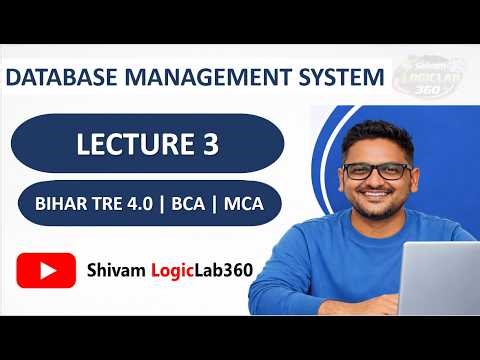 Database Architecture 🔥 1-Tier vs 2-Tier vs 3-Tier | ANSI/SPARC Architecture Explained Lecture 3