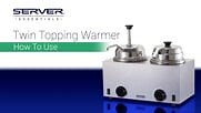 Server Essentials Twin Topping Warmer - How to Use Video | WebstaurantStore