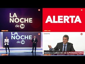 Canal 26 - La Noche de Canal 26 - Sebastián Dumont / Carolina Haldemann - 28/07/2022