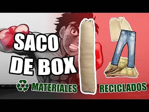 ✅ COMO hacer SACO DE BOXEO casero FACIL 🥊😱♻️