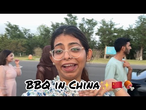 International Students Doing Barbecue in China 🇨🇳