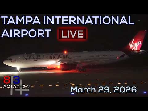 Live from Tampa International Airport March 29, 2026 Part 2