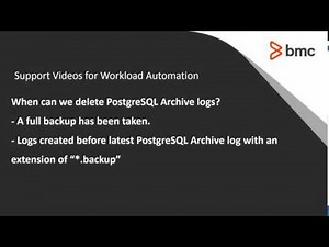 How to manage PostgreSQL archive log files