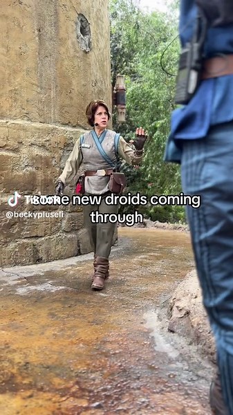 Star Wars Droids at Disneyland