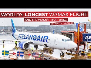 BRUTALLY HONEST REVIEW: Flying 7h 30min in ECONOMY on Icelandair's Boeing 737MAX to Seattle!