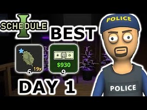 Schedule 1 Tips and Tricks - BEST possible START on DAY 1