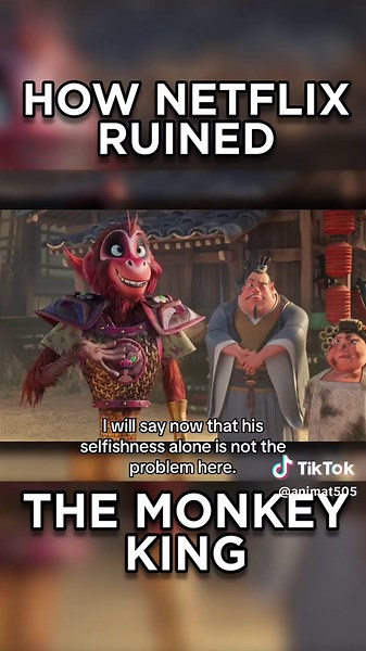How Netflix Ruined The Monkey King Full Video: https://youtu.be/Q934JrEZawE?si=zBon8OOHFHjOI_IV #animation #animationtiktok #netflix #themonkeyking #sunwukong #netflixanimation #monkey #monkeyking #china #chinatiktok #chinesemythology #netflixmovies #netflixmovie