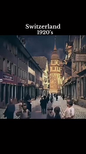 28K views · 1.1K reactions |  Switzerland 1920’s #switzerland #europe #switzerlandtravel #history #time | Credit - original owner ( respect 﫡) | Frames of the Past | Facebook