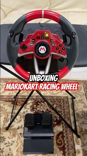 Unboxing HORI Mario Kart Racing Wheel Pro Deluxe #nintendo #mariokart
