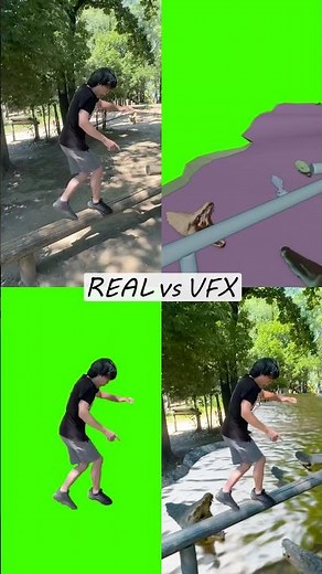 REAL vs VFX: Crocodile Attack Breakdown! 🐊🎬