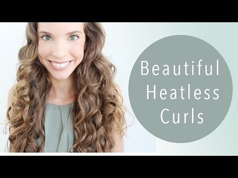 HOW TO: HEATLESS CURLS! (With flexi rods)