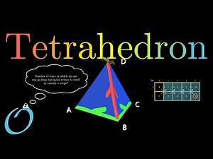 Tetrahedron Codeforces DP problem | A visual editorial with table-filling code visualized!