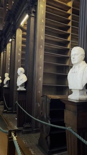 Inside of Trinity College Library Dublin Ireland #jamaicanvlogger #irelandtravel #dublinireland