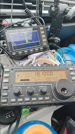 Oh, look! An Elecraft KX3 appeared! Is it super effective? #elecraft #hamradio #gear