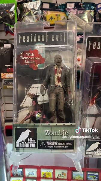 Retro Resident Evil Gaming Figures