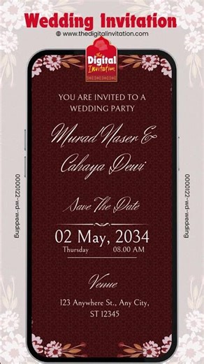 Online Wedding Invitation Maker | Video Invite