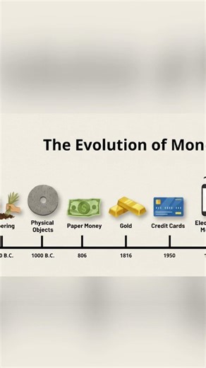 The Evolution of Money 💰