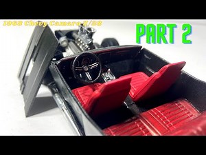 1968 Chevy Camaro Z/28 Car Model Kit Build | AMT 1/25 Scale Part 2