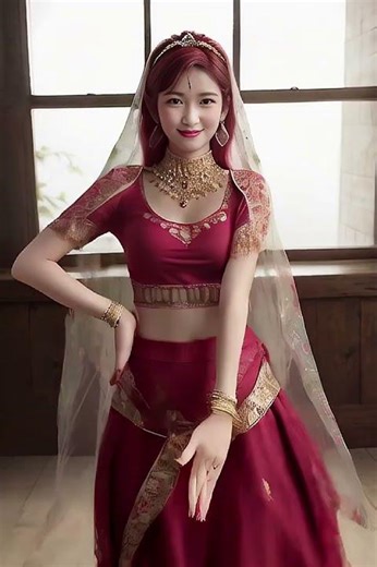 AI Dance Girl 756 - Pavarti Persona Realistic Character Dance #Persona #DancingAI #AIDance