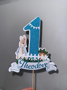 Peter Rabbit Cake Topper - Etsy
