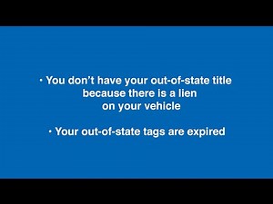 DC DMV - How to register a vehicle in DC - Scenario 2