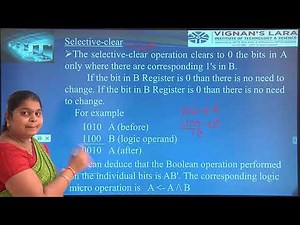 Logic Micro operation Applications