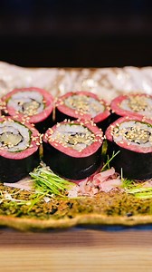 🇯🇵Superb Toro Taku sushi roll🍣 #sushi #sushiroll | Chef Hiro