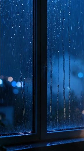 Heavy Rain Sounds on Window 🌧️ Deep Sleep