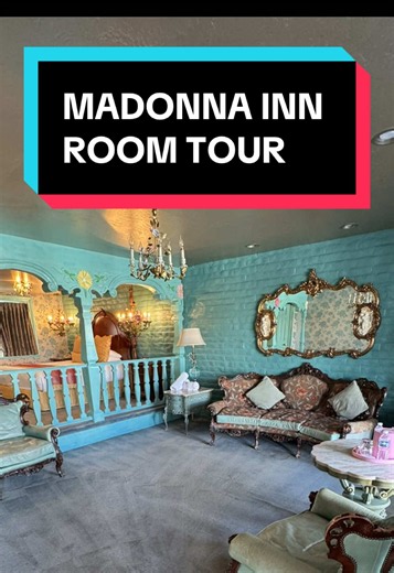 Come inside my room at the iconic Madonna Inn in San Luis Obispo, California! 🎀💕 I finally stayed at this famously kitschy hotel, so obviously I had to give you a full Madonna Inn room tour. Every room here is completely unique, and this place is even more over-the-top in person. #MadonnaInn #SanLuisObispo #CaliforniaTravel #HotelRoomTour #UniqueHotels