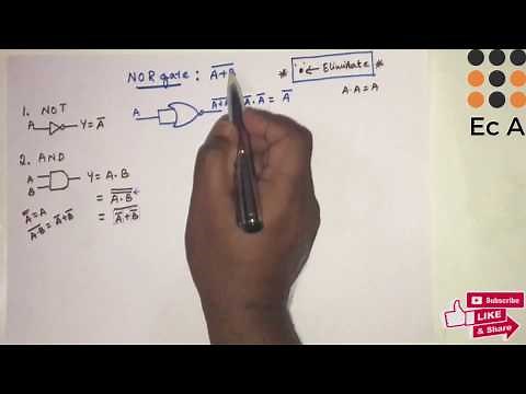 #58 Basic gate implementation using Universal gates (NAND & NOR) || EC Academy