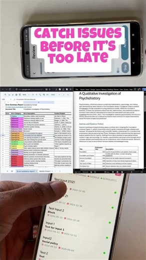 Fix your papers errors Split Screen!