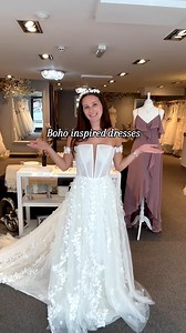 20 reactions · 8 comments | Boho inspired wedding dresses 懶 #weddingdress #wedding #sayyestothedress #staffordshirebride #bohostyle #bohowedding #thebridalloungenewcastleunderlyme #bridalshop #2025bride #2024bride | The Bridal Lounge | Facebook
