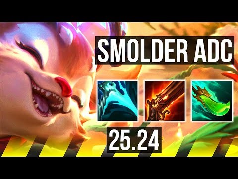 SMOLDER & Thresh vs KAI'SA & Nautilus (ADC) | KR Master | 25.24