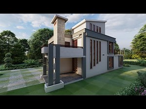 The Neo Contemporary 4 Bedroom House Plan