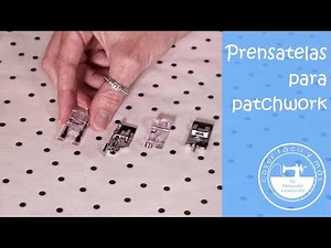 Patchwork presser foot, how to use it