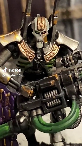 Finished commission of Hierotek Circle. Who’s your favourite? #warhammer40k #necrons #killteam #fyp #foryoupage #foryou