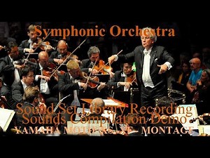 Symphonic Orchestra Yamaha Motif xs xf Montage Demo