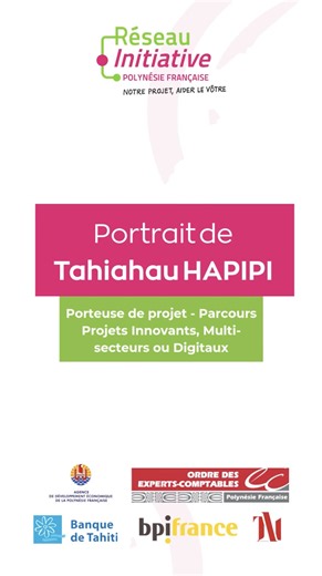 On termine l’année avec une porteuse de projet inspirante 🌺 Tahiahau Hapipi, 34 ans, résidente d’Afaahiti, porte un projet ambitieux : l’ouverture d’un espace de coworking “Fare Tahiti Network” au centre de Taravao. Pour concrétiser son projet, Initiative Polynésie Française l’a accompagnée afin de mieux comprendre les éléments essentiels à prendre en compte pour la création et la réussite de son entreprise. Elle encourage tous les porteurs de projet à se faire accompagner, à se rapprocher des 