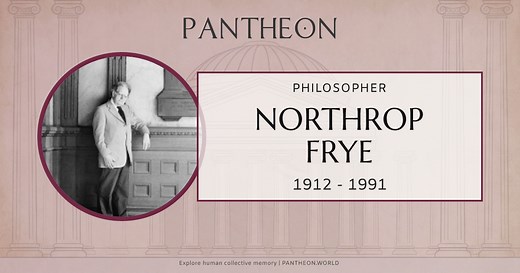 Northrop Frye Biography | Pantheon