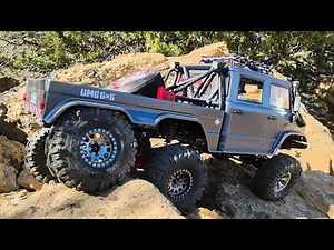 Axial Scx10.2 UMG10 6x6 Out Crawling!! Its been a while!!