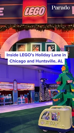 Step inside LEGO’s immersive Holiday Lane in both Chicago, IL and Huntsville, AL where you can build an ornament, create a wish list, take the perfect holiday photo, and visit the LEGO Toy Store. Check out all the details at the link below! #LEGO #holidays | PARADE Magazine