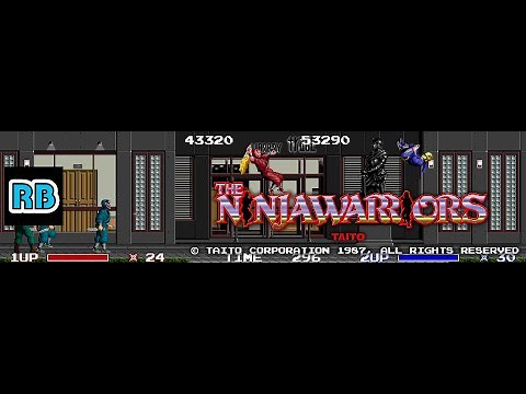 1987 [60fps] The Ninja Warriors 2Players ALL
